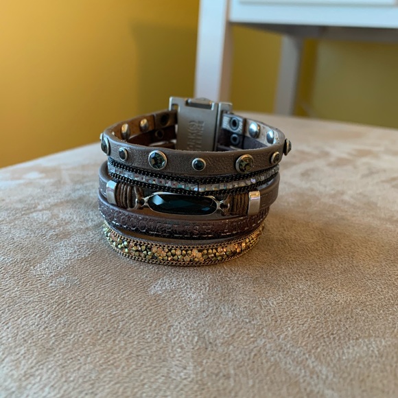 good Works Jewelry - Good works leather bracelet